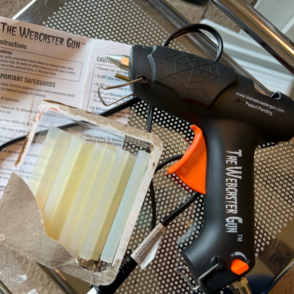 Webcaster Glue gun